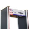 Buy cheap 6 Zones Walk Through Metal Detector Body Temperature Detector Door from wholesalers