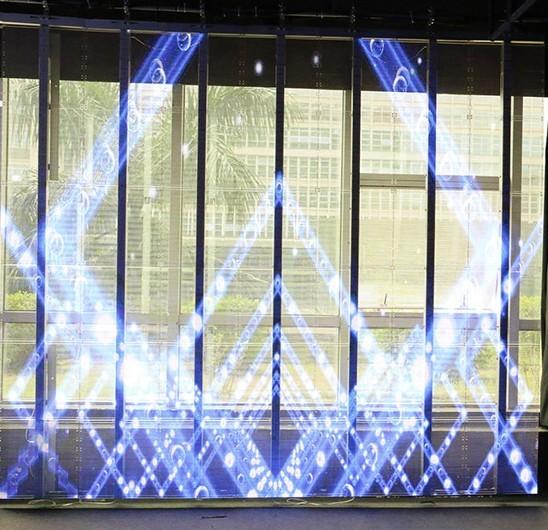 Buy cheap High Brightness P7.8 Transparent Glass Led Screen 281trillion IC 2038 from wholesalers