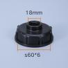 Buy cheap Spiral Connection Durable SX60 to 1/2" Female Garden Hose Coupling for IBC Water Tank from wholesalers