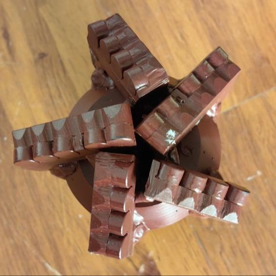 Buy cheap Geothermal Pdc Drill Bit 5 Blades 131mm Diameter from wholesalers