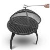 Buy cheap Amazon wood burning fire pit bowl charcoal patio bbq range hood outdoor from wholesalers