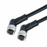Buy cheap Solder Locking M12 Waterproof Connector Male Female 3 - 17 Core PUR TPU PVC from wholesalers