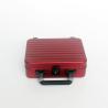 Buy cheap Small Pure Aluminum Beauty Case Red Aluminum Cosmetic Cases Store Jewelry from wholesalers