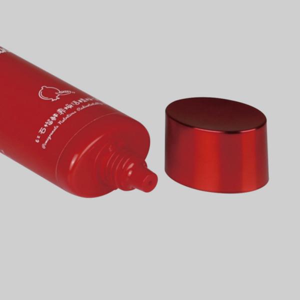 Buy cheap 30-60ml Custom Cosmetic Plastic Tube Empty Plastic Squeeze Liquid Foundation Cream Oval from wholesalers