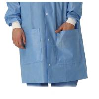 Buy cheap Breathable Disposable Lab Gowns Laboratory Protective Clothing Anti Dust product