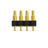 Buy cheap Single Row 4 Pin Pogo Connector Customized Spring Loaded Connectors 2.54mm Pitch For Health Care from wholesalers