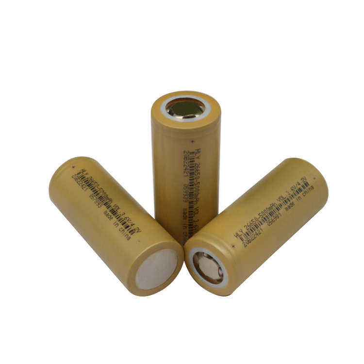 Energy Storage 3.2 V Solar Rechargeable Batteries 26650 High Drain Battery For Flashlight