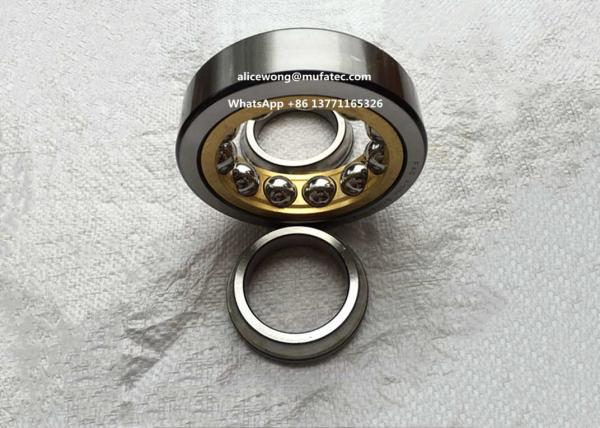 QJ307 four point contact ball bearings heavy duty bearing brass cage bearings 35
