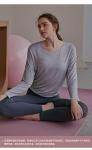 Sustainable Women'S Athletic Clothing 180g Dry Fit Polyester Spandex Sweatshirt