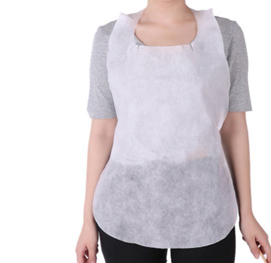 Buy cheap Custom Print Non Woven Adults Bib Disposable Restaurant Apron Lobster Adult Bibs With Logo from wholesalers