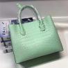 Buy cheap Authentic Real Crocodile Belly Skin Lady Large Purse Genuine Alligator Leather Female Handbag Women Single Shoulder Bag from wholesalers