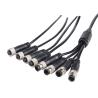 Buy cheap 2 - 17 Pin Male Female Waterproof Cable Connector IP67 Molding Straight Signal Panel Mount M5 M8 M12 from wholesalers