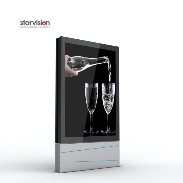Buy cheap 55 65 75 86Inch Single Side Outdoor Lcd Advertising Displays 3000nits For Urban Street from wholesalers