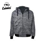 Streetwear Embroidered Heavy Cotton Logo Drawstring Soft Knitted Men's Hoodies &