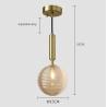 Buy cheap Indoor Home Pendant Light Decorative LED Chandelier Lamp Living Dining Room bed side light(WH-GP-78) from wholesalers