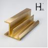 Buy cheap Electrophoresis Surface Brass Extrusion Profiles from wholesalers