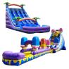 Buy cheap Inflatable Water Slide Kids Bouncer Jumping Castle The Double Lane Dry Ball Backyard from wholesalers