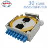 Buy cheap SC capacity Fiber Optic Distribution Box Metal Material fiber optic terminal box from wholesalers