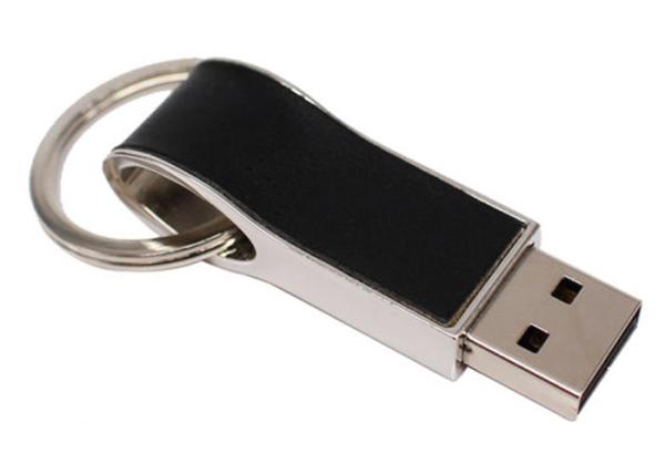 Buy cheap 64g 2.0 Orange Leather Usb Flash Drive Show Life Brand Fast Speed from wholesalers