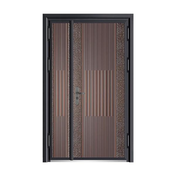 Buy cheap New design iron villa exterior entry steel security door models from wholesalers