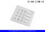 Stainless Steel Rugged USB vandal proof keypad , 4x4 Matrix Kiosk Keypad
