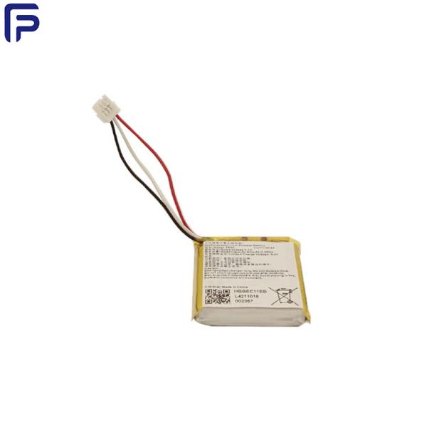 Buy cheap Lithium Ion Wearable Device Battery 800mA 300 Times Cycle Life ODM For Smart Helmet from wholesalers