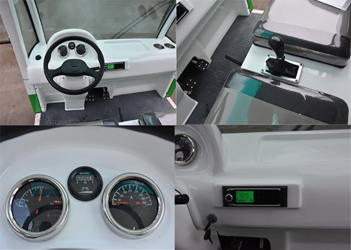 72V 14 Seats Electric Sightseeing Car For Multi Passenger 30km/h Max.Speed