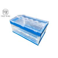 Buy cheap Strong Folding Plastic Stackable Vegetable Bins 600 - 240 Heavy Duty Industrial product