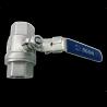 Buy cheap Stainless Steel 304 316 2PC Female Threaded Ball Valves DN8-DN100 PN63 DIN3202-M3 from wholesalers