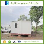Living steel frame folding prefab kiosk expandable container house
