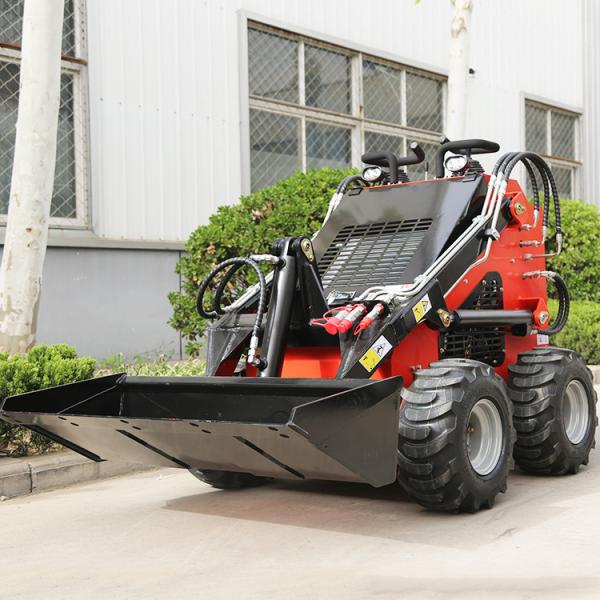 Buy cheap ZHONGMEI CE Construction Machinery Mini Skid Steer Track Loaders 890kg Small Loader from wholesalers