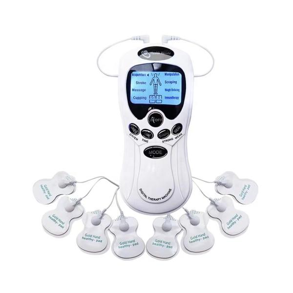 Buy cheap Dual Output Electric Therapy Massager Lightweight EMS Muscle Stimulator TENS Unit from wholesalers