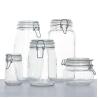 Buy cheap Personalised Freezing Glass Jars Mason Airtight Food Storage Jars With Flip Top Lid from wholesalers