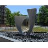 Buy cheap Decorative Outdoor Garden Water Fountain Stainless Steel Sculpture from wholesalers