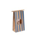 Buy cheap Recyclable Kraft Merchandise Bags , Tin Tie Flat Bottom Kraft Paper Food Bags from wholesalers