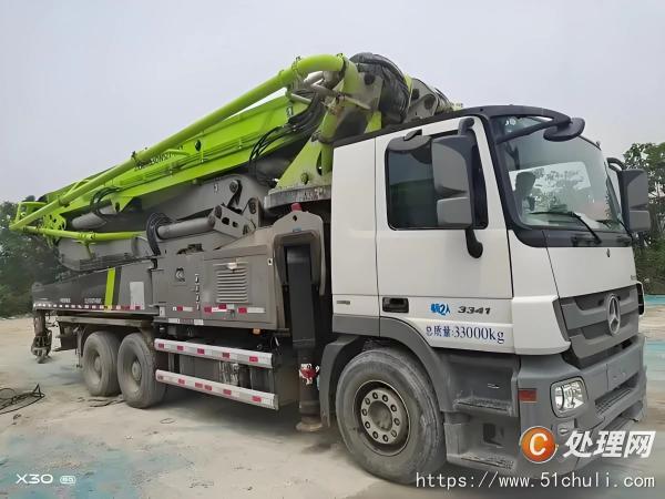 Buy cheap Boom Concrete Pump Truck Used ZOOMLION 49M Truck Pump 37 M 36m 50m from wholesalers