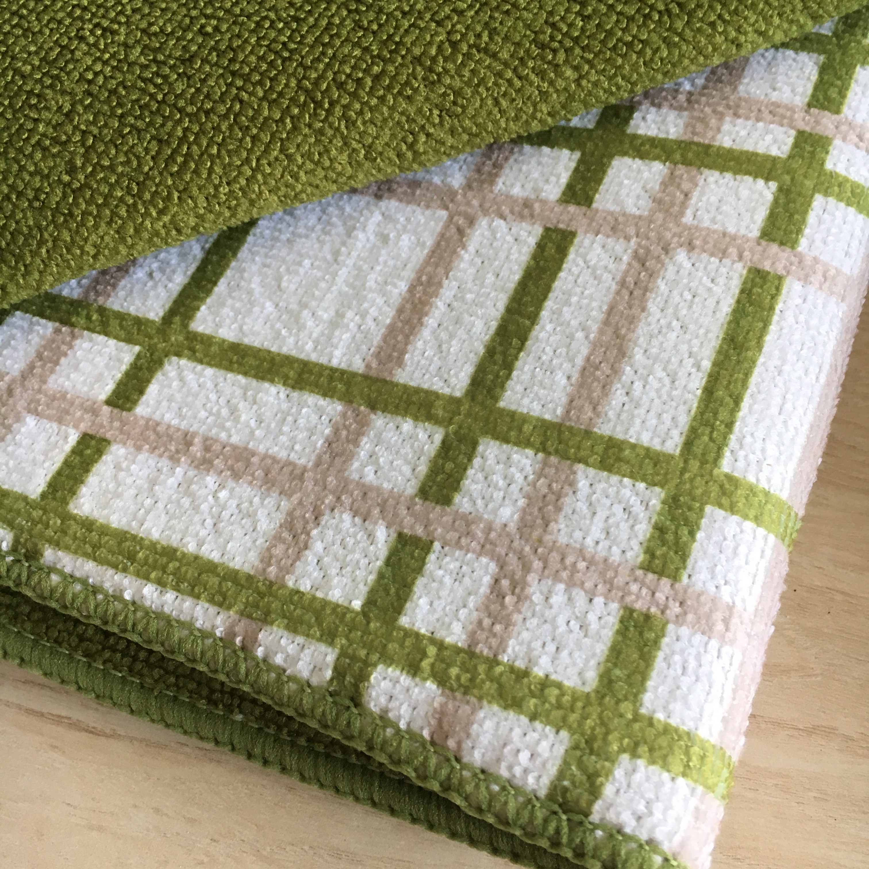 Sinlge packed 1pc Microfiber printeted water absorb dish mat kitchen water pad with good quality