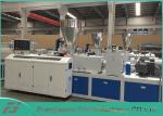 High Output Pvc Profile Extrusion Line , Pvc Door Manufacturing Machine SJSZ-80