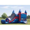 Buy cheap Pink Bouncy House Castle Outdoor Rantal Inflatable Bouncer With Slide from wholesalers