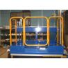 Buy cheap 100 Lb Electric Stationary Lift Table 48x72 Pop-Up Ball Transfer Platform With Safety Rails from wholesalers