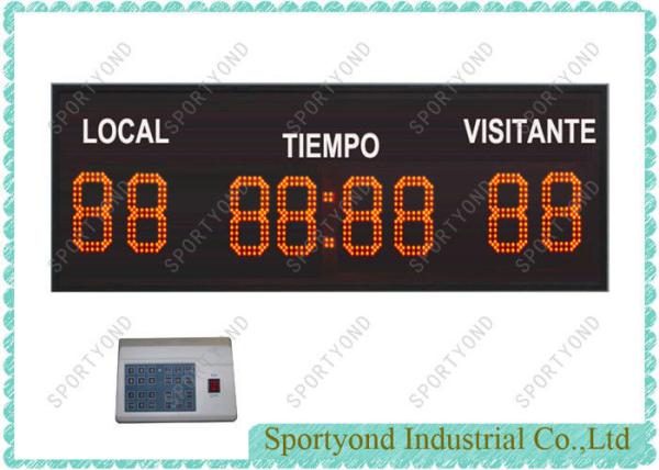 Buy cheap Electronic Football Game Scoreboard / LED Soccer Scorekeeper from wholesalers
