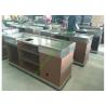 Buy cheap Stainless Steel Cash Register Counter Stand / Till Counters For Shops Or Retail Stores from wholesalers