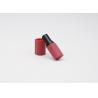 Buy cheap SGS Plum Aluminum Rubber Painting Rhombus Shape Lip Balm Containers from wholesalers