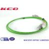 Buy cheap Lime Green Single Mode Fiber Optic Patch Cables 50/125 OM5 SC Duplex Simplex from wholesalers