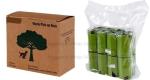 Custom Dog Poop Bag with Dispenser and Leash Clip for doggy waste on Roll,