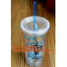 Buy cheap Colorful neon flexible disposable plastic drinking straw,Colorful Cocktail Paper Plastic Drinking Straw bagplastics pac from wholesalers