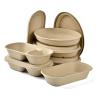 Buy cheap Eco Food Serving Tools Biodegradable 1000ml Takeaway Food Container from wholesalers