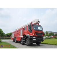 Buy cheap IVECO Chassis Heavy Duty 8x4 Drive Water Tower Fire Truck High Spraying product