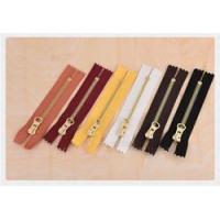 Buy cheap Alalamu Light Gold Decorative Metal Zippers And Sliders Wearproof product