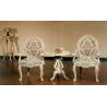 Buy cheap Carved Flower Upholstered Sofa Chair Fabric Velvet Arm Chaise Leisure Lounge Chair from wholesalers